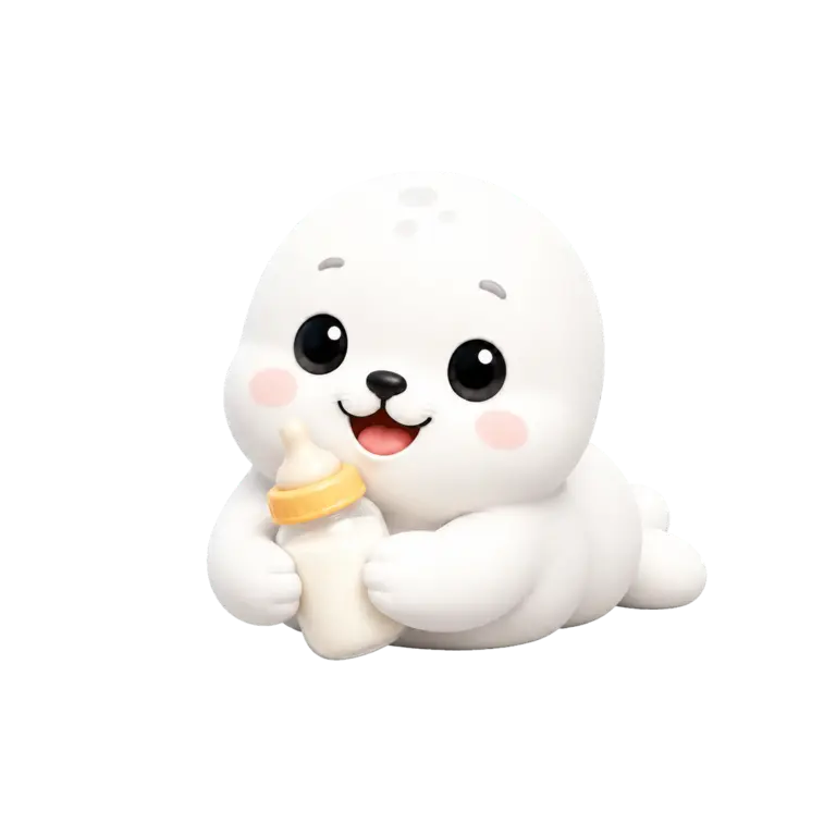 젖병을 든 예온이